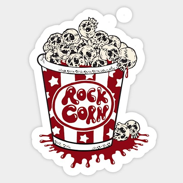 Rock Corn Sticker by Cosmo Gazoo